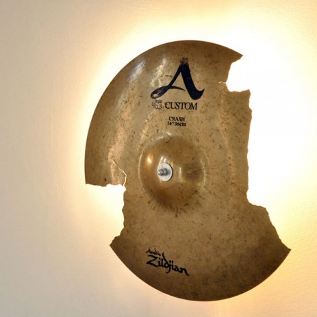 mc cymbals wall lamp