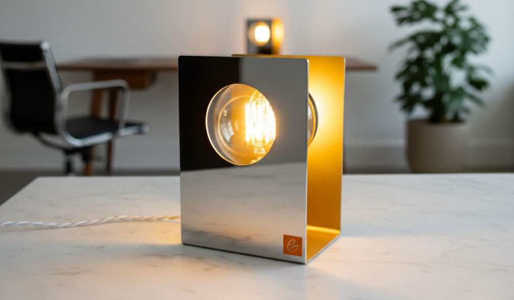 altair, metal leather lamp led