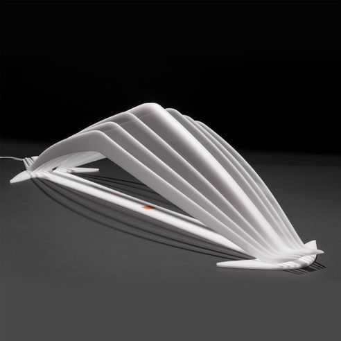 Manta-acrylic led lamp