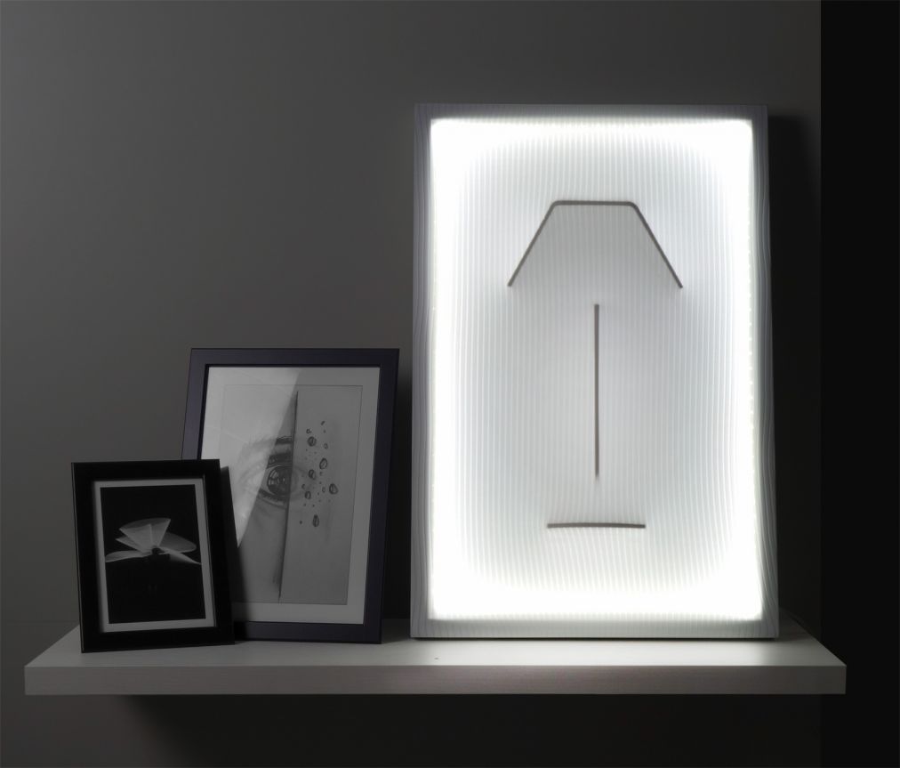 nebu lamp, made by elastic fabric and aluminium with led light