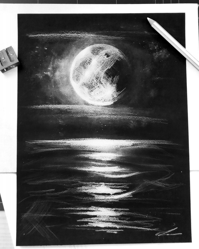 Moon and sea reflection sketch.jpg