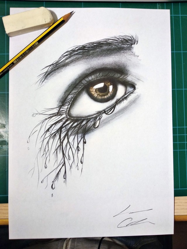 Sketch of woman eye crying.jpg